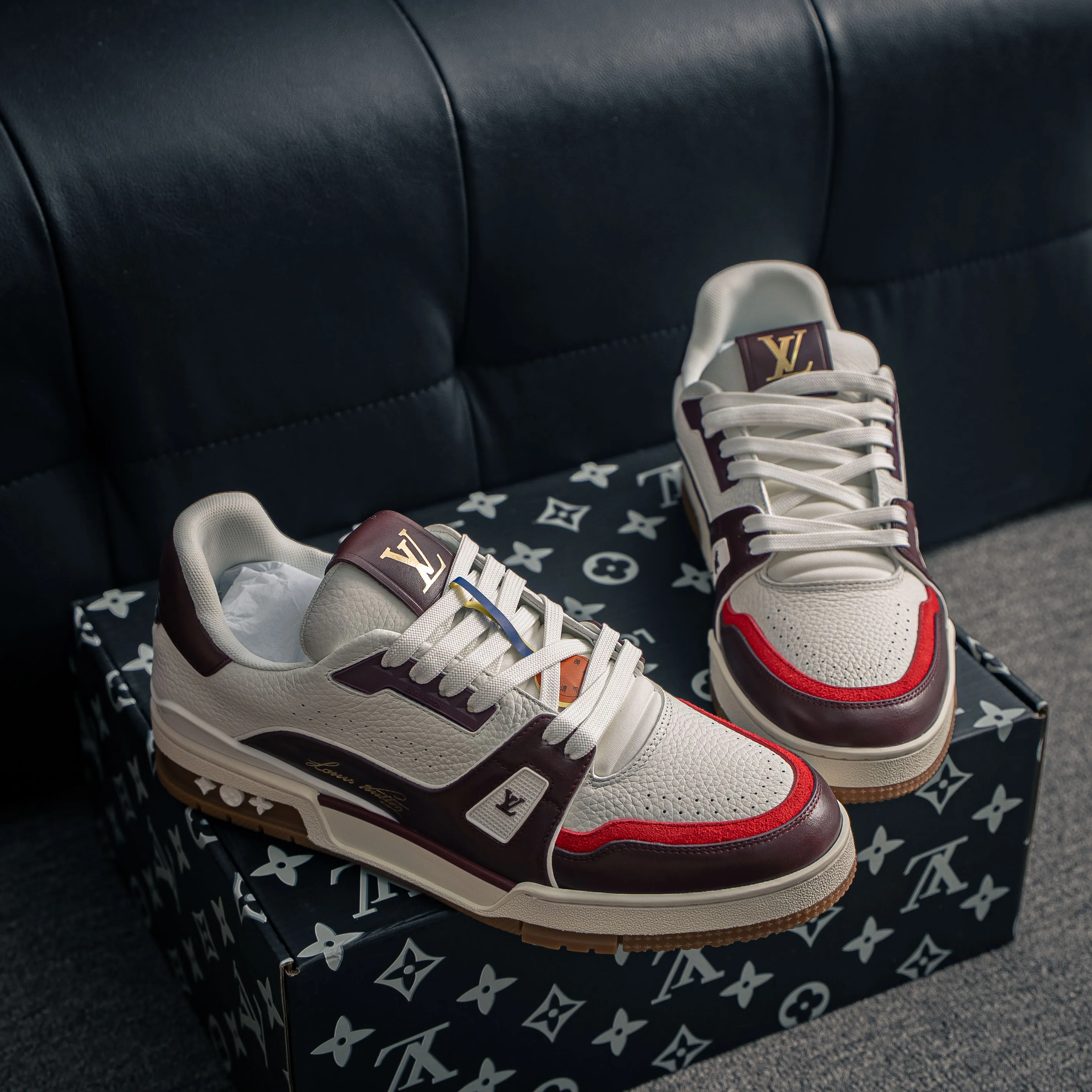 【YS 】 Premium LOUIS VUITTON LV Trainer ✦ ，Shoes ✦ 、 、 ✦ ✦